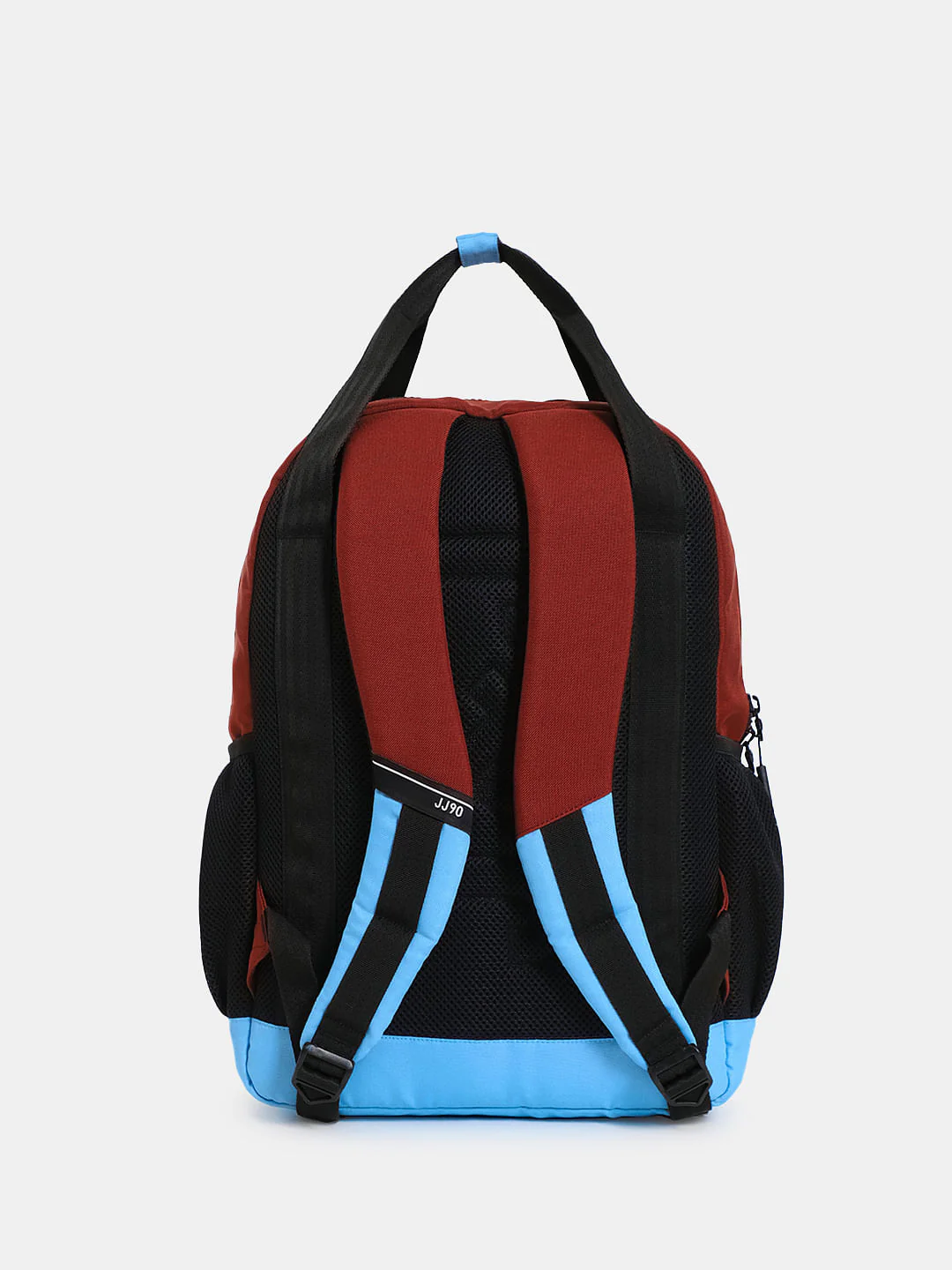 Red Colourblocked Everyday Backpack - Image 3