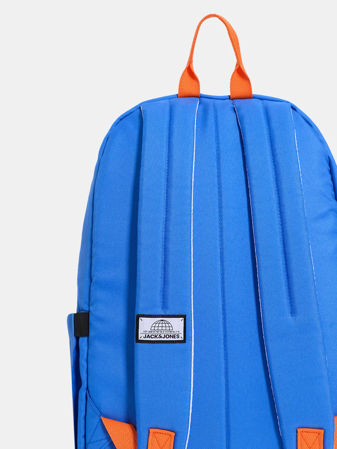 Orange Colourblocked Backpack - Image 5