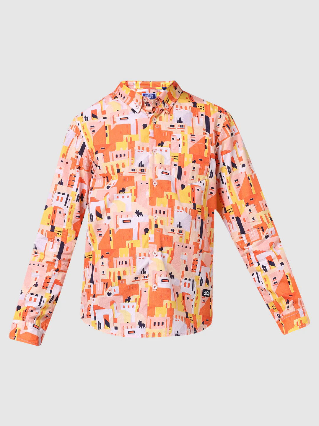 Boys Printed Cotton Shirt - Image 6