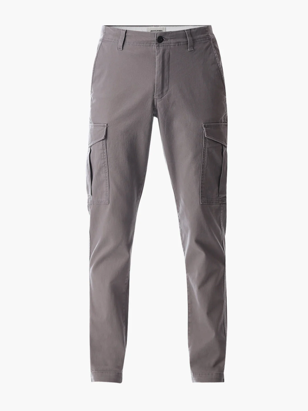 Grey Slim Fit Cargo Pants - Image 7