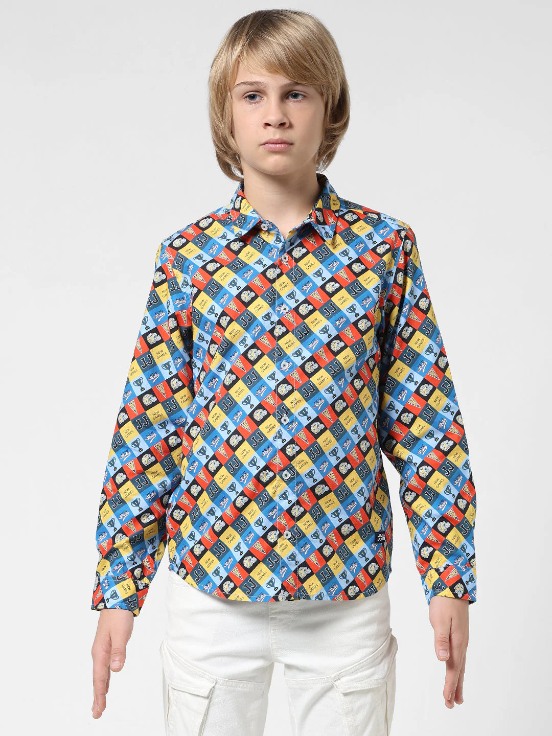 Boys Printed Full Sleeves Shirt - Image 8