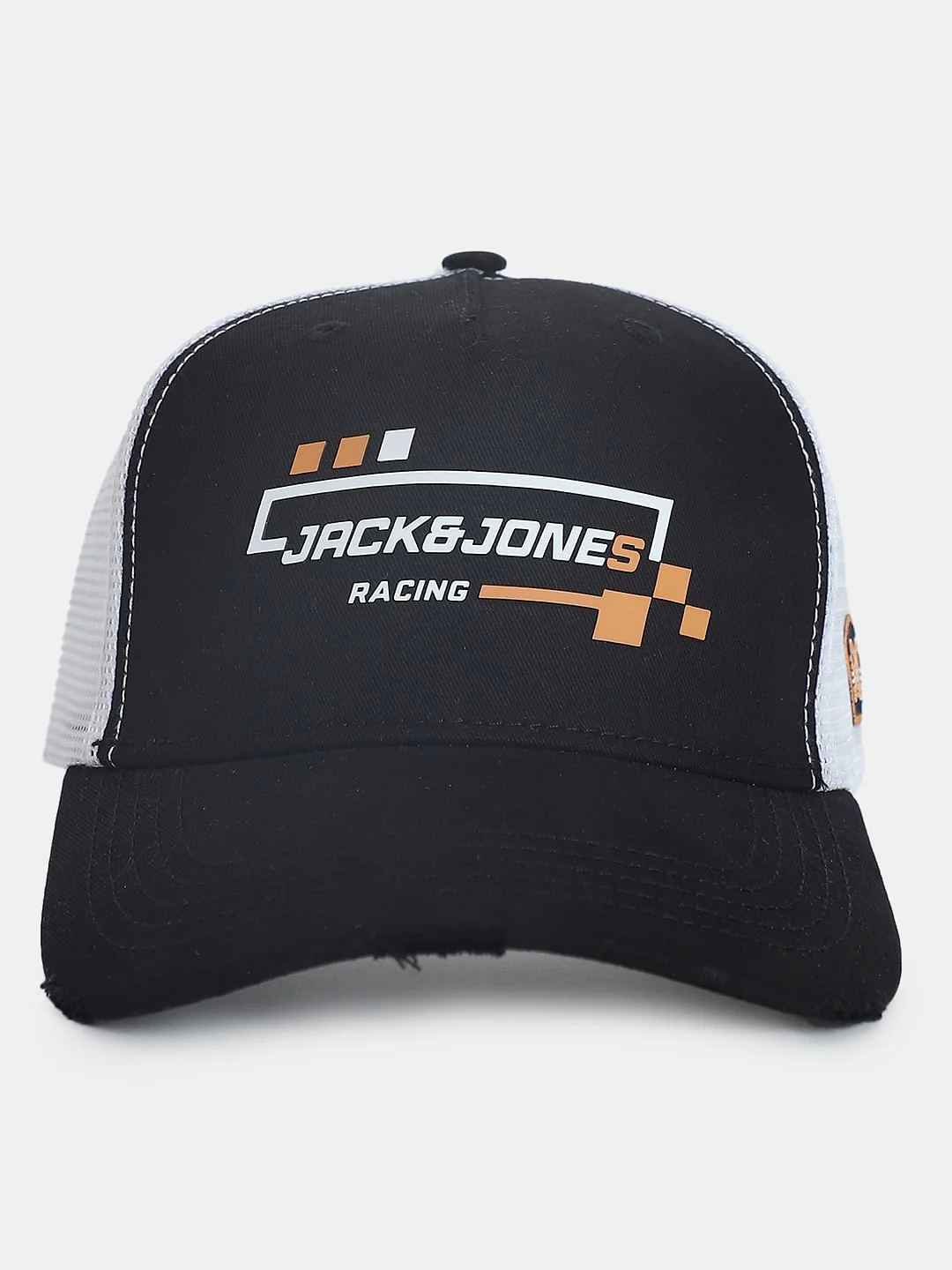 URBAN RACERS by JACK&JONES Black Trucker Cap