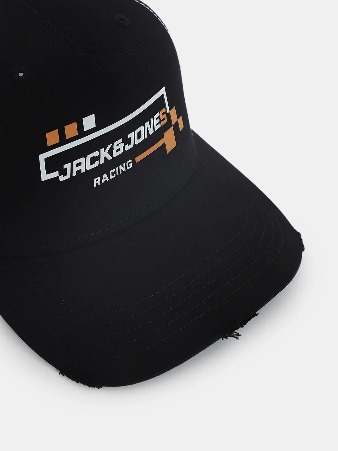 URBAN RACERS by JACK&JONES Black Trucker Cap - Image 4