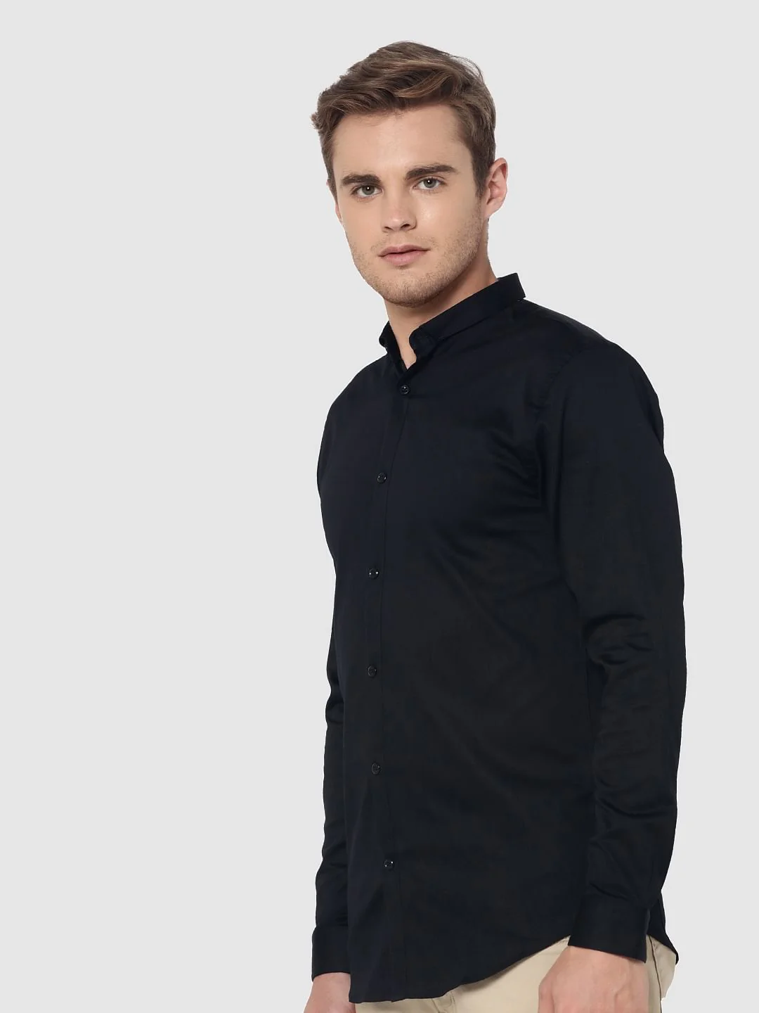 Black Full Sleeves Shirt - Image 3