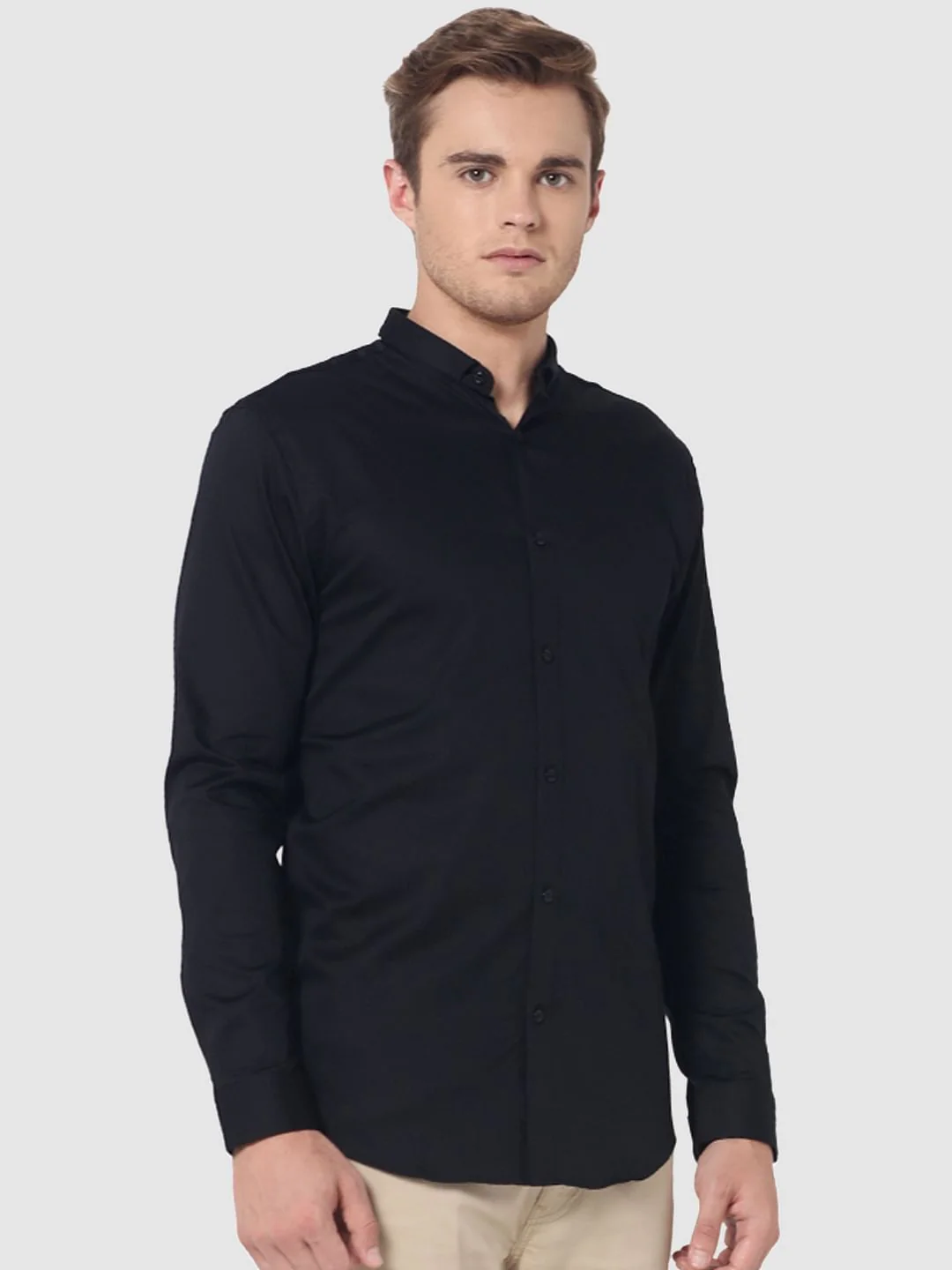 Black Full Sleeves Shirt - Image 4