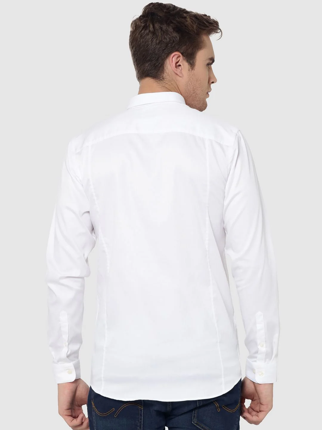 White Full Sleeves Shirt - Image 4