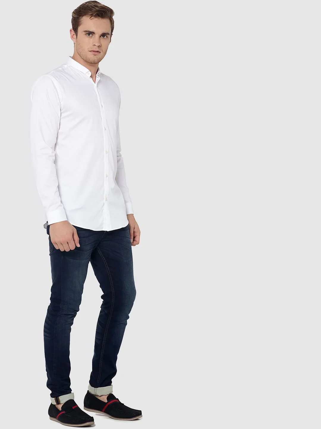White Full Sleeves Shirt - Image 6