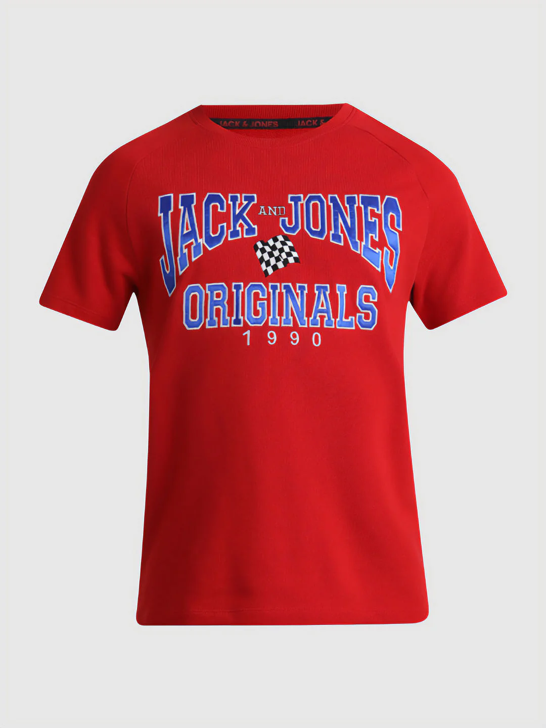 Originals Red Logo Print T-shirt - Image 7