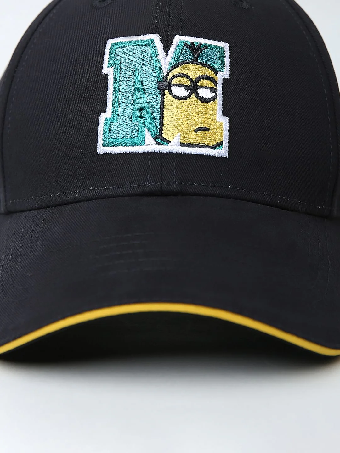 X Minions Black Embroidered Cap - Image 6