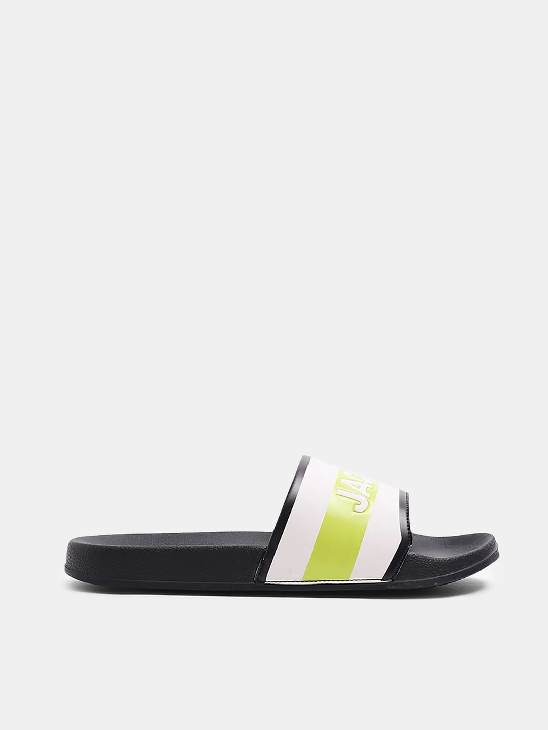 Black Logo Print Sliders - Image 2