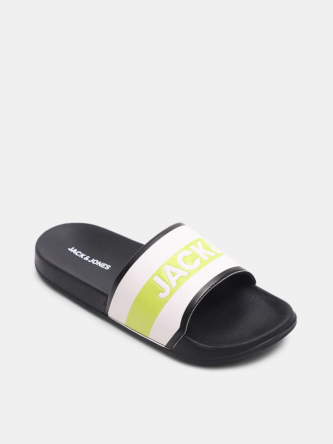Black Logo Print Sliders - Image 4