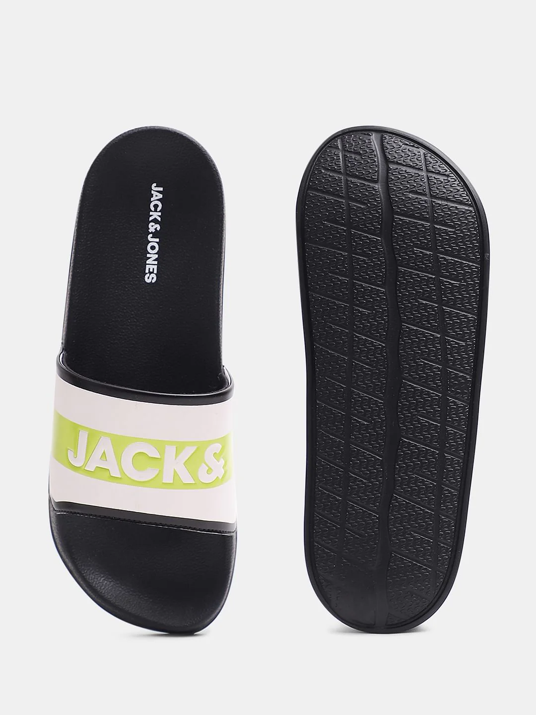 Black Logo Print Sliders - Image 5
