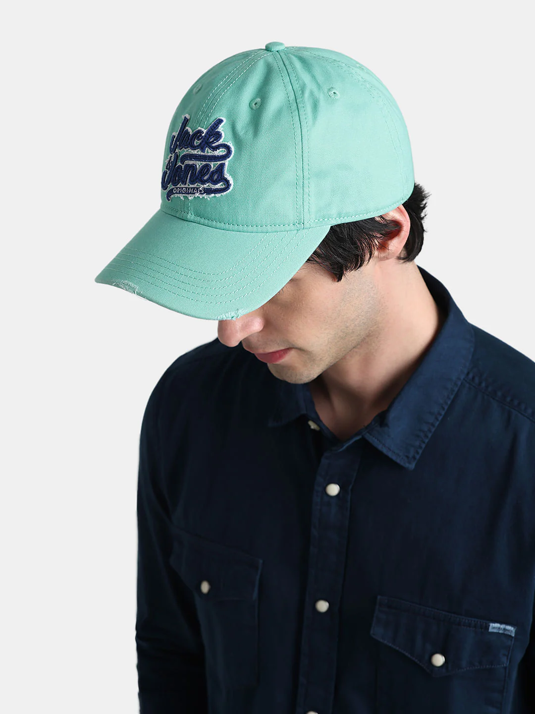 Blue Varsity Baseball Cap - Image 6