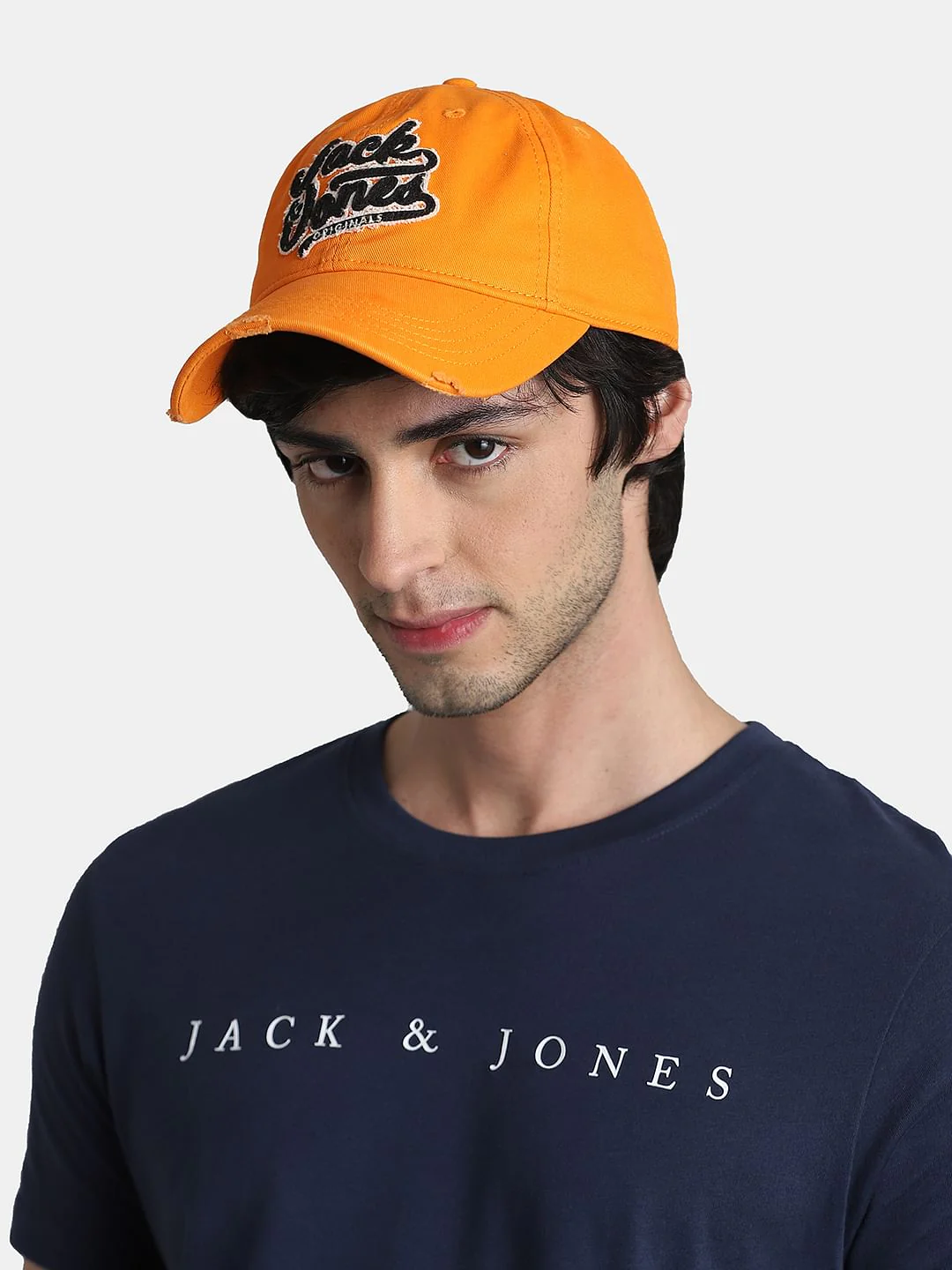 Orange Varsity Logo Baseball Cap - Image 6