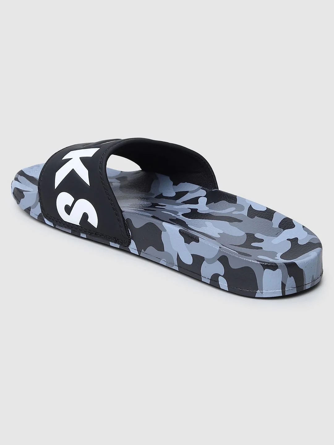 Black Camo Print Sliders - Image 4