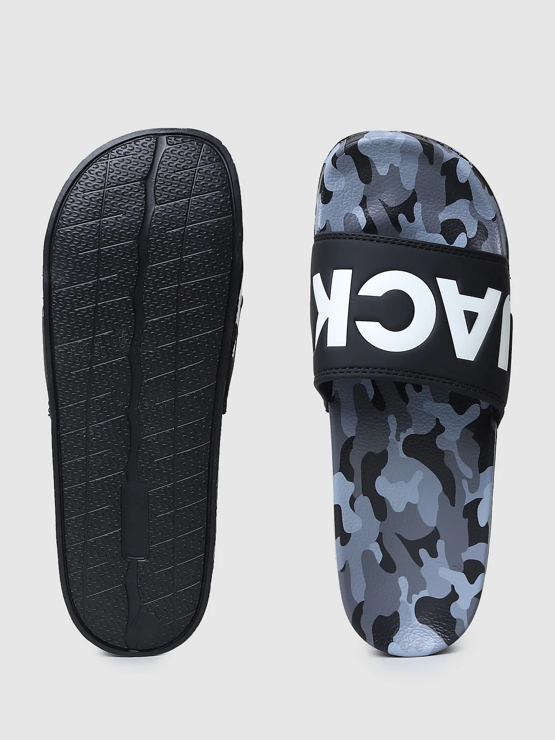 Black Camo Print Sliders - Image 5