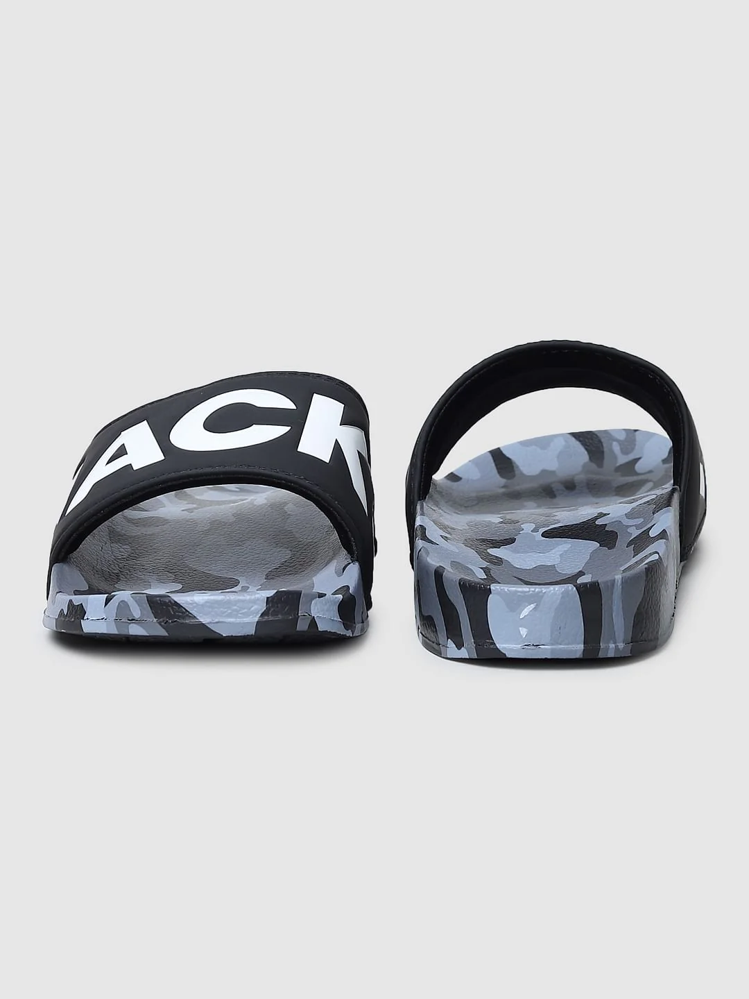 Black Camo Print Sliders - Image 8