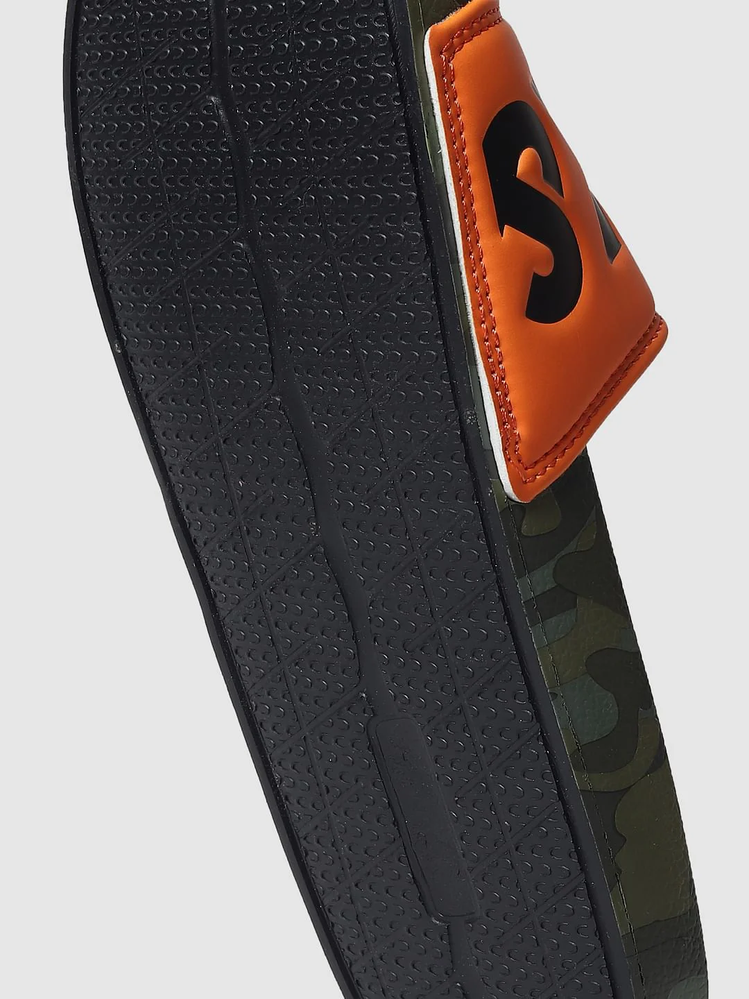 Orange Camo Print Sliders - Image 11