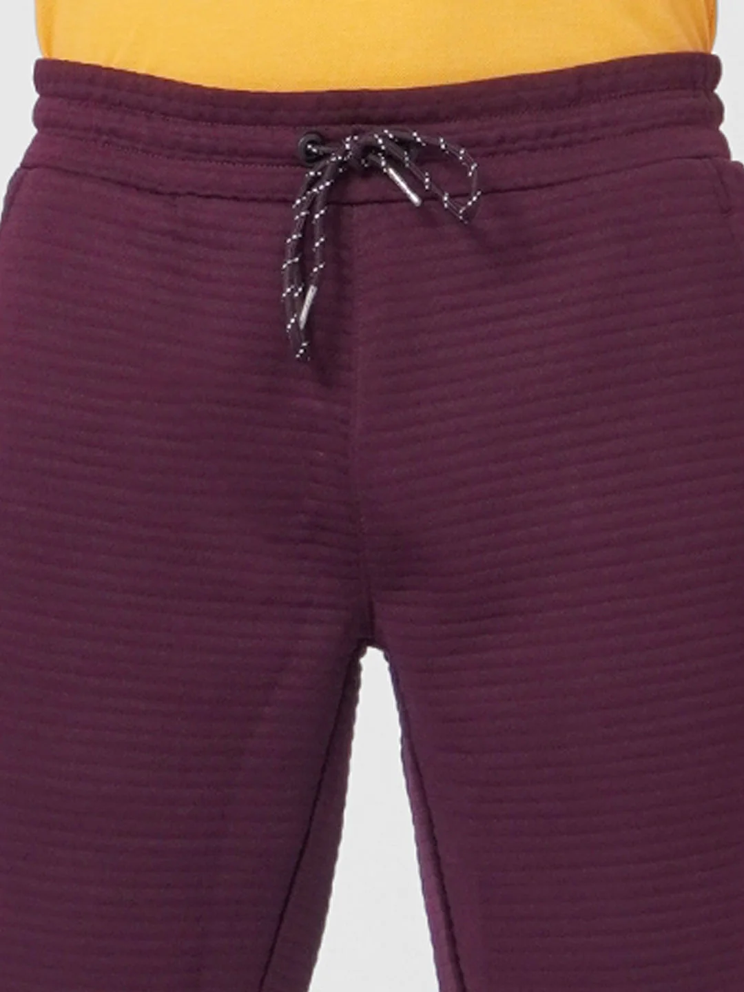 Maroon Mid Rise Sweatshorts - Image 5