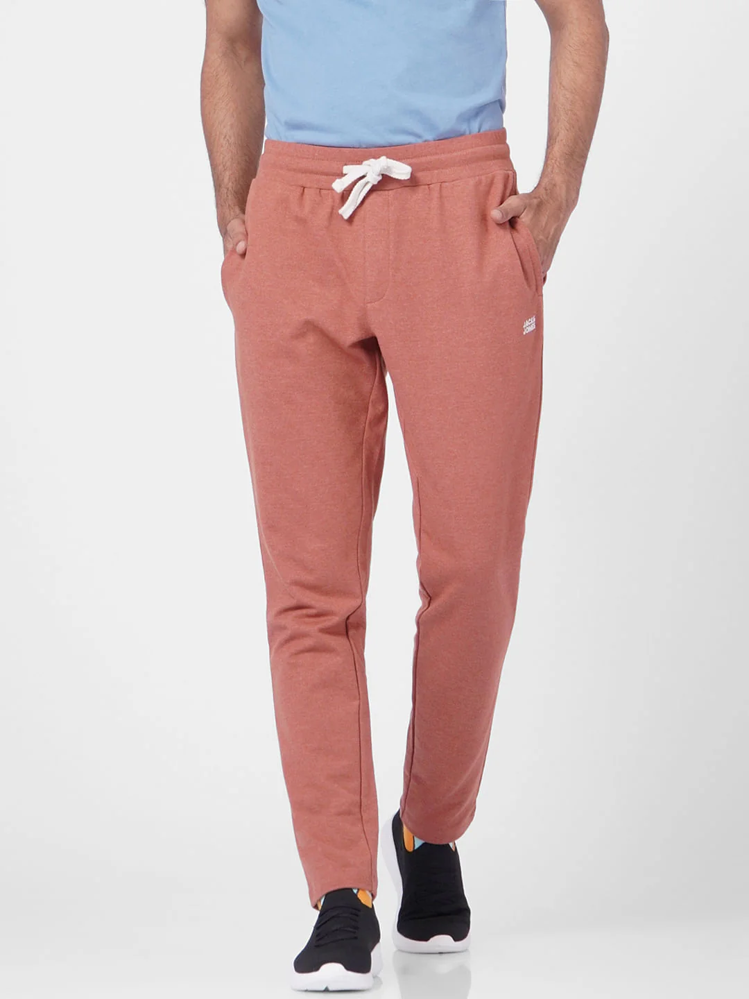 Brown Low Rise Trackpants - Image 2