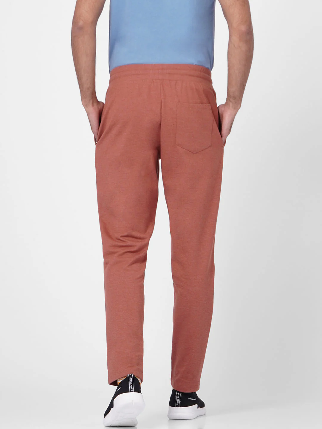 Brown Low Rise Trackpants - Image 4