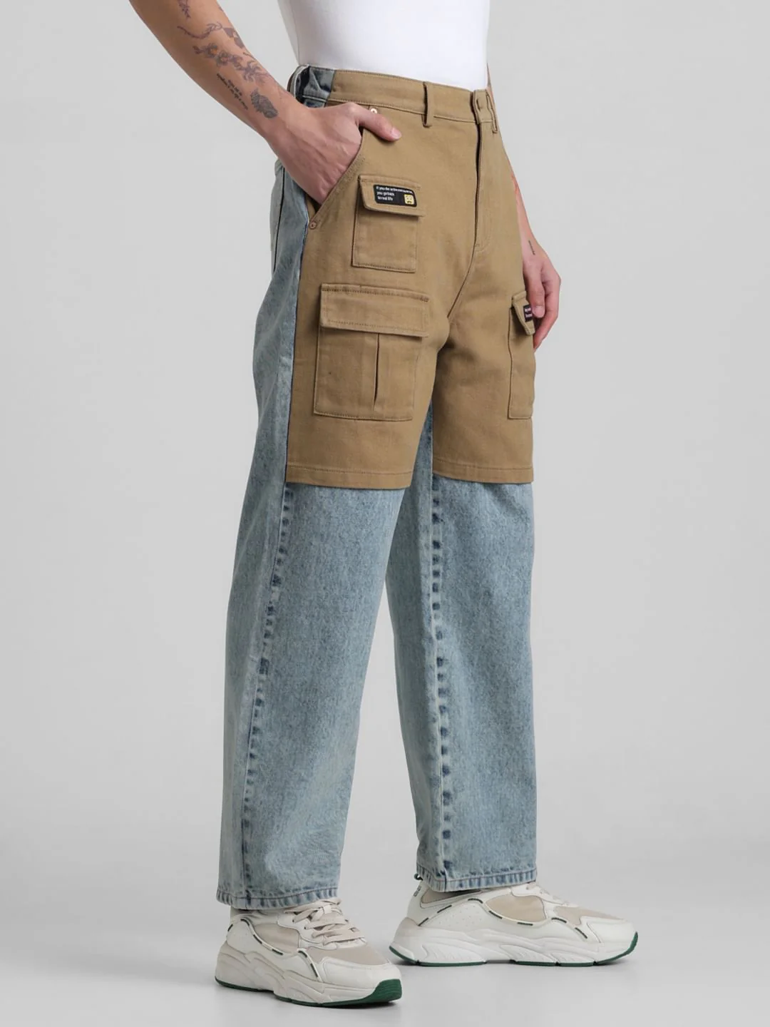 UNMATCHED by JACK&JONES Blue High Rise Dario Anti Fit Jeans - Image 3