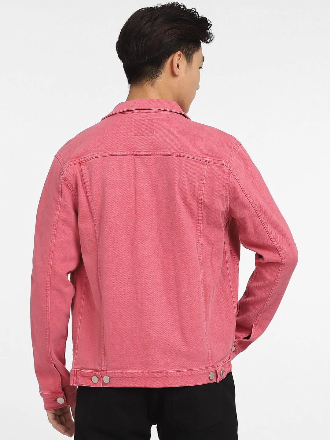 Pink Field Denim Jacket - Image 4