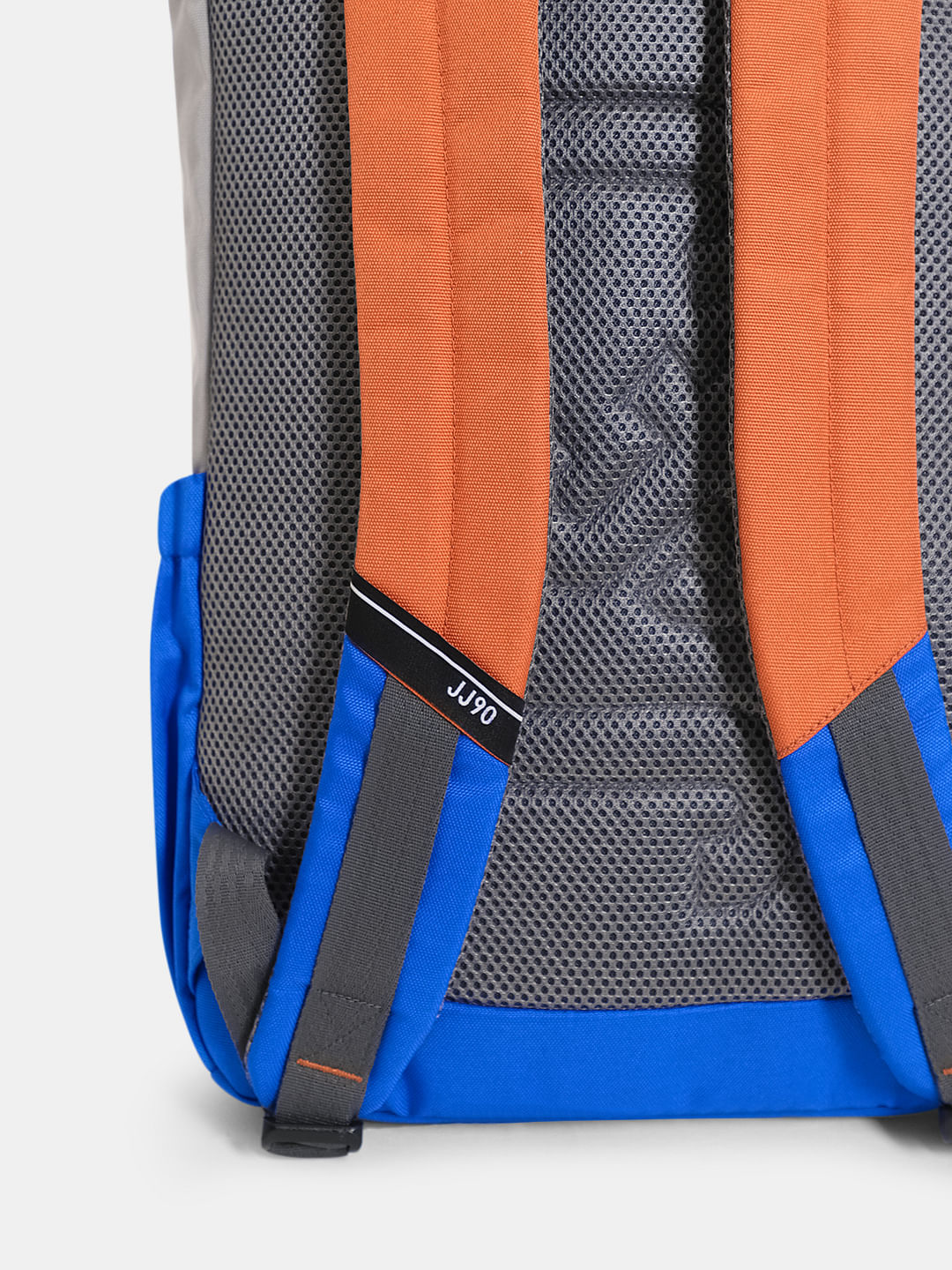 Orange Colourblocked Utility Backpack - Image 5