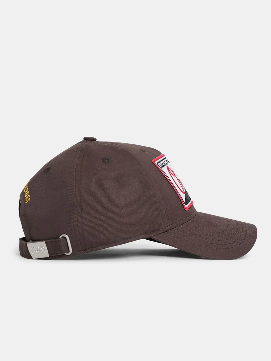 Brown Cotton Printed Cap - Image 3