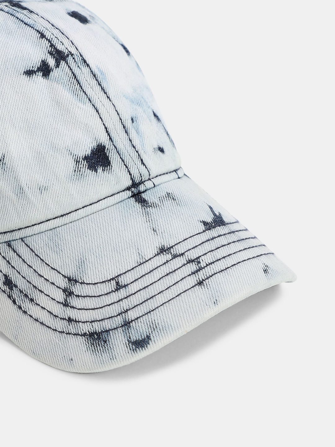Light Blue Washed Denim Cap - Image 4