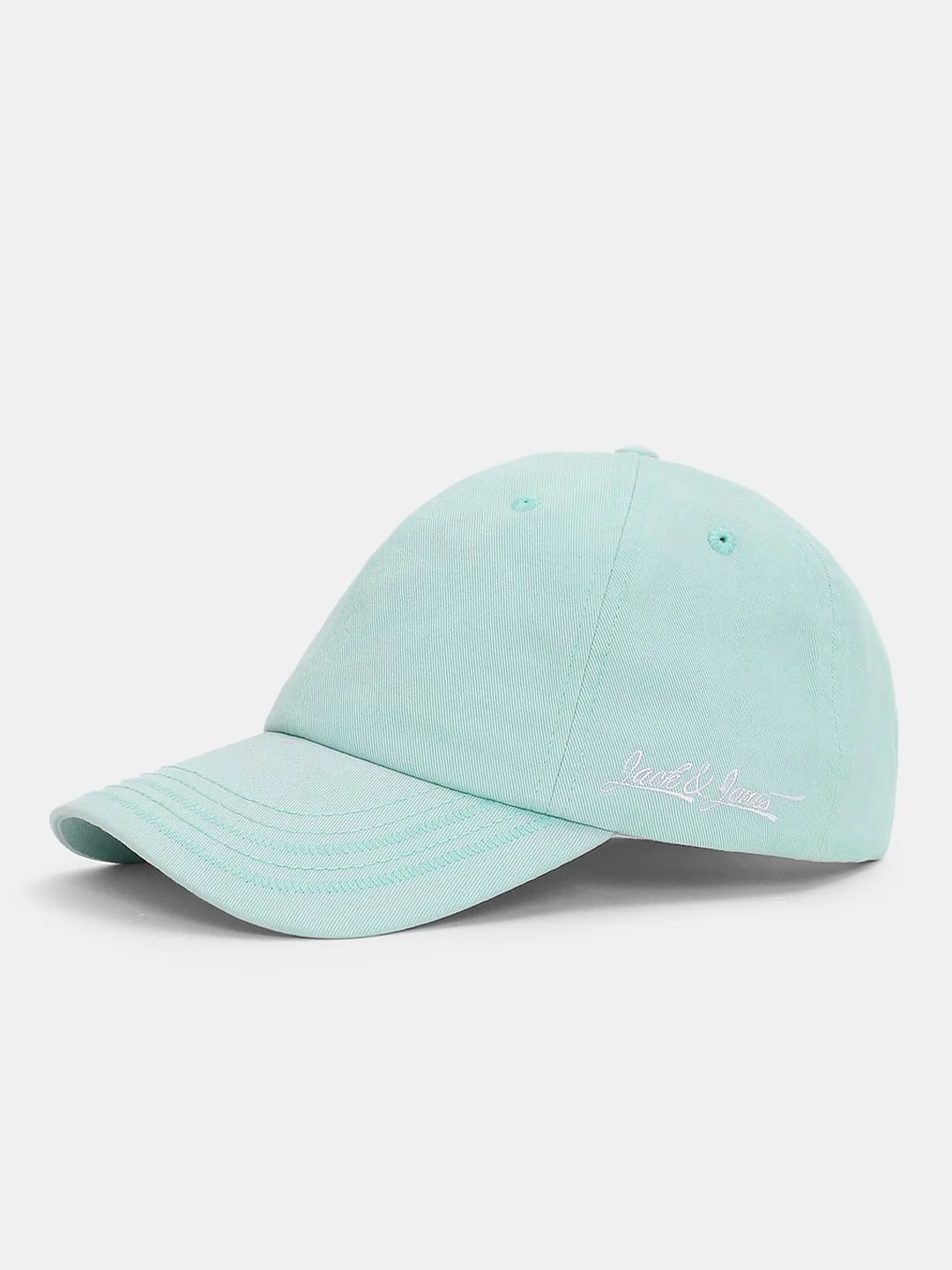 Light Green Cotton Baseball Cap - Image 2
