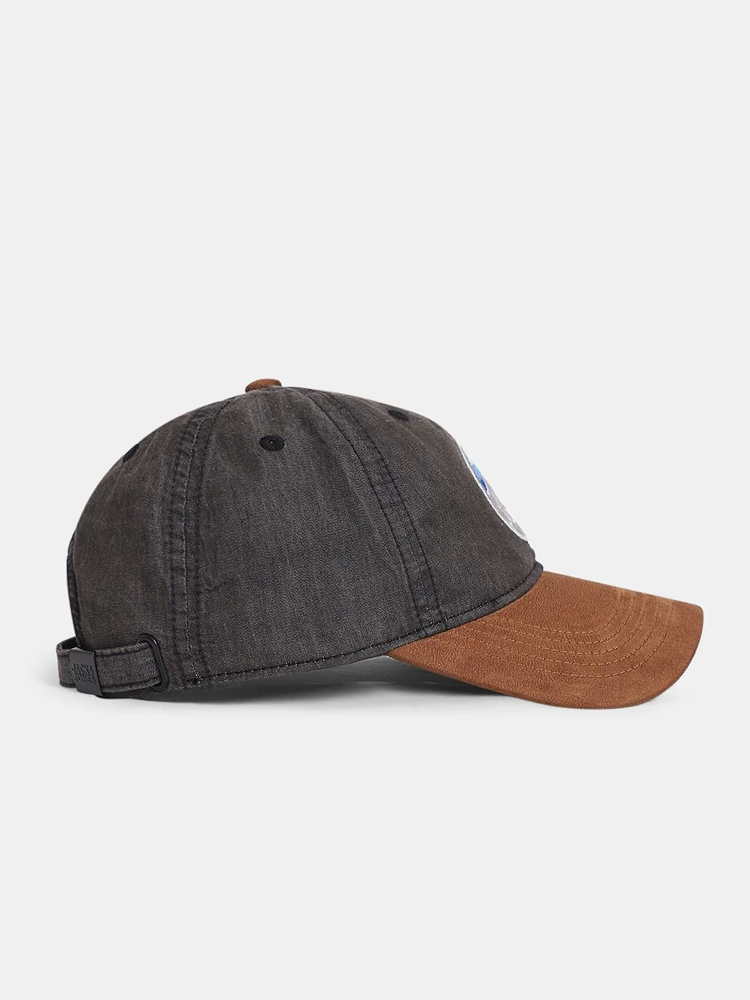 Grey Vintage Washed Baseball Cap - Image 3