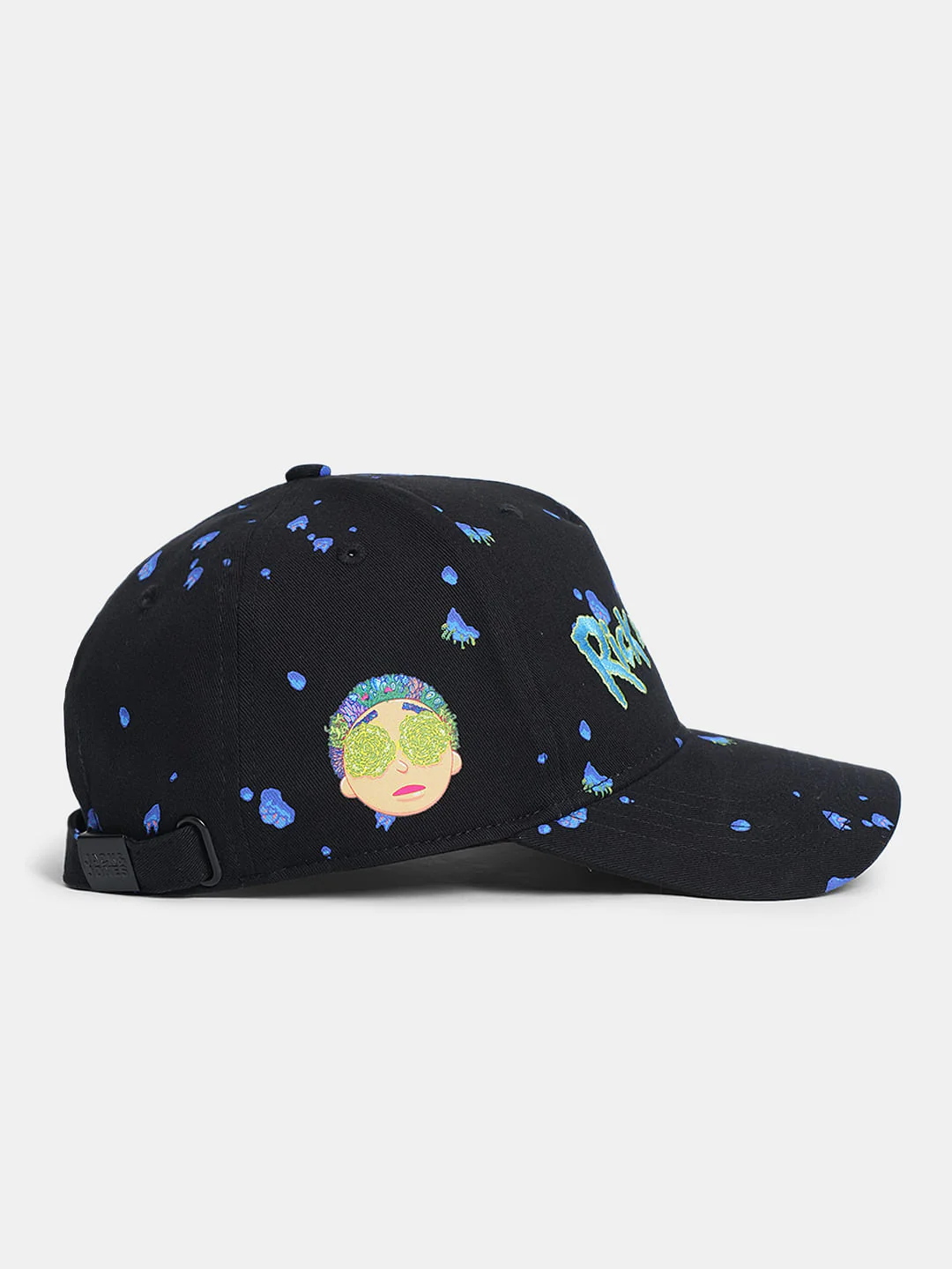 x Black Rick & Morty Printed Cap - Image 3