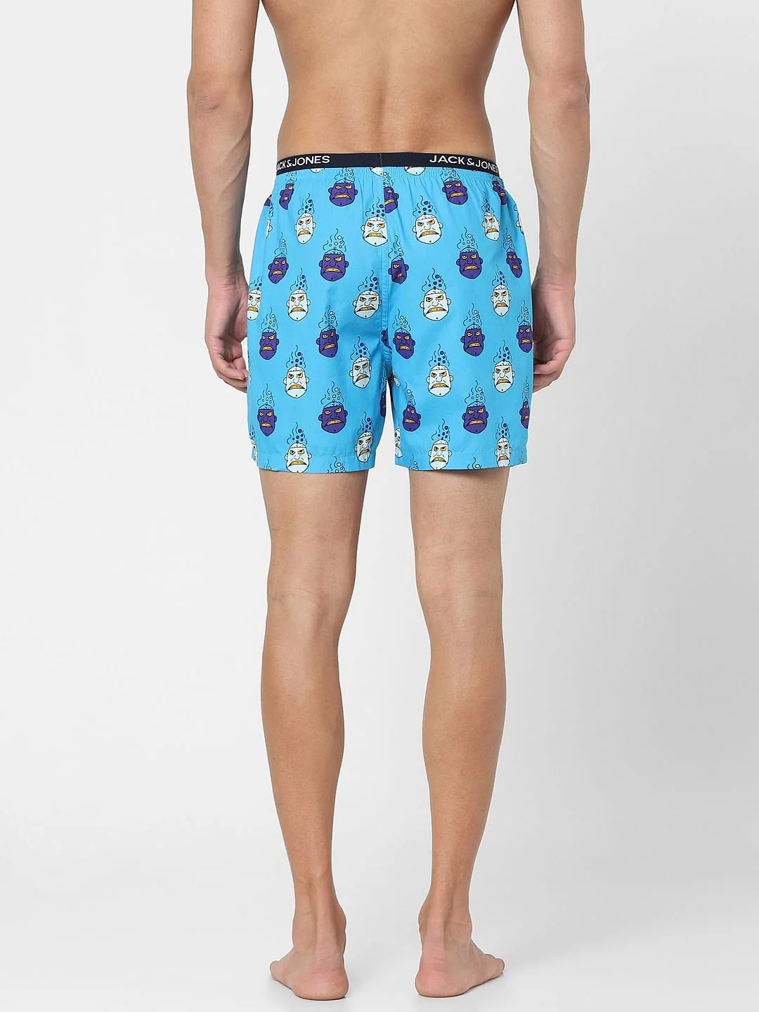 Blue Graphic Print Boxers - Image 3