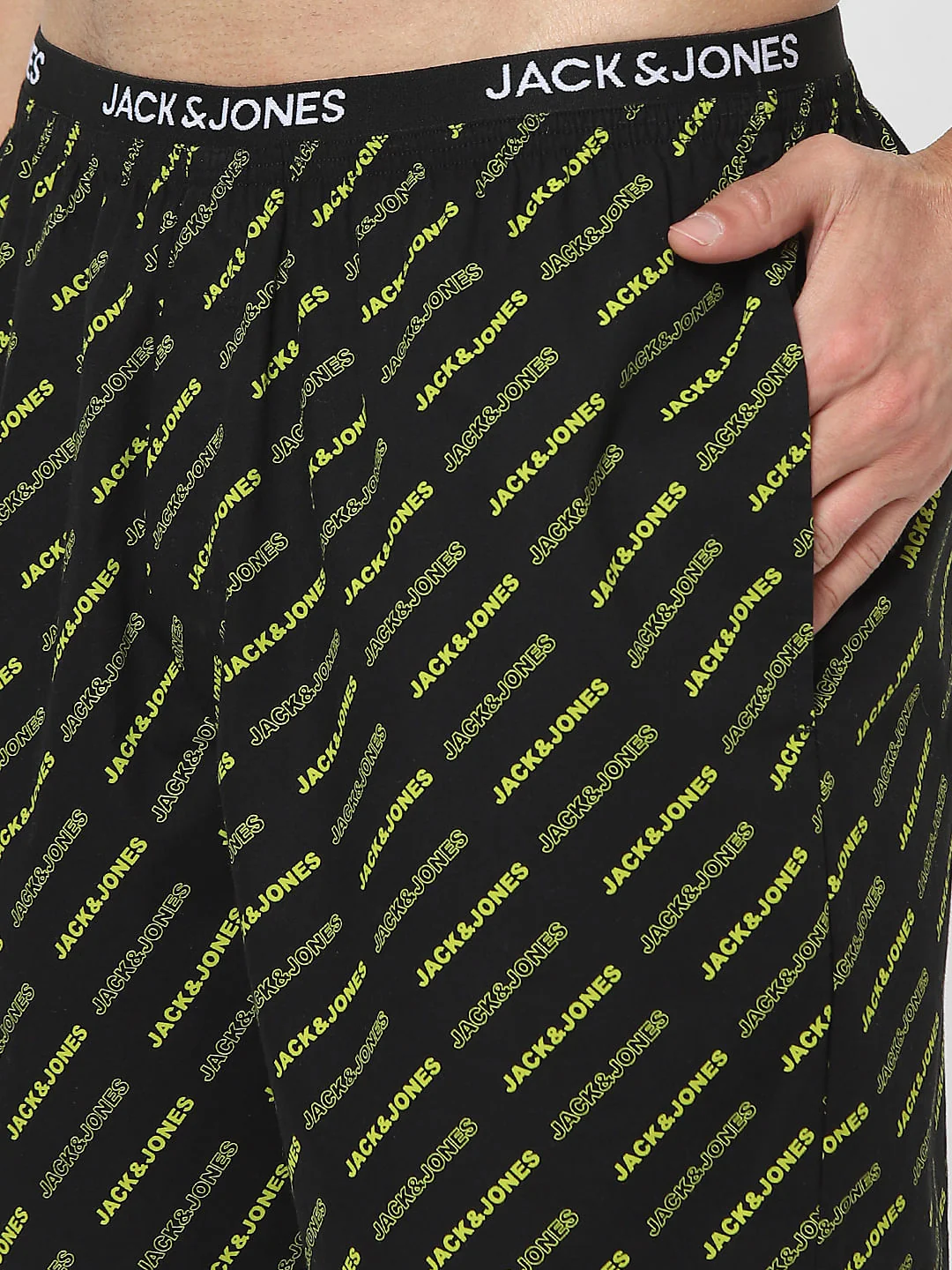 Black Logo Print Boxers - Image 4