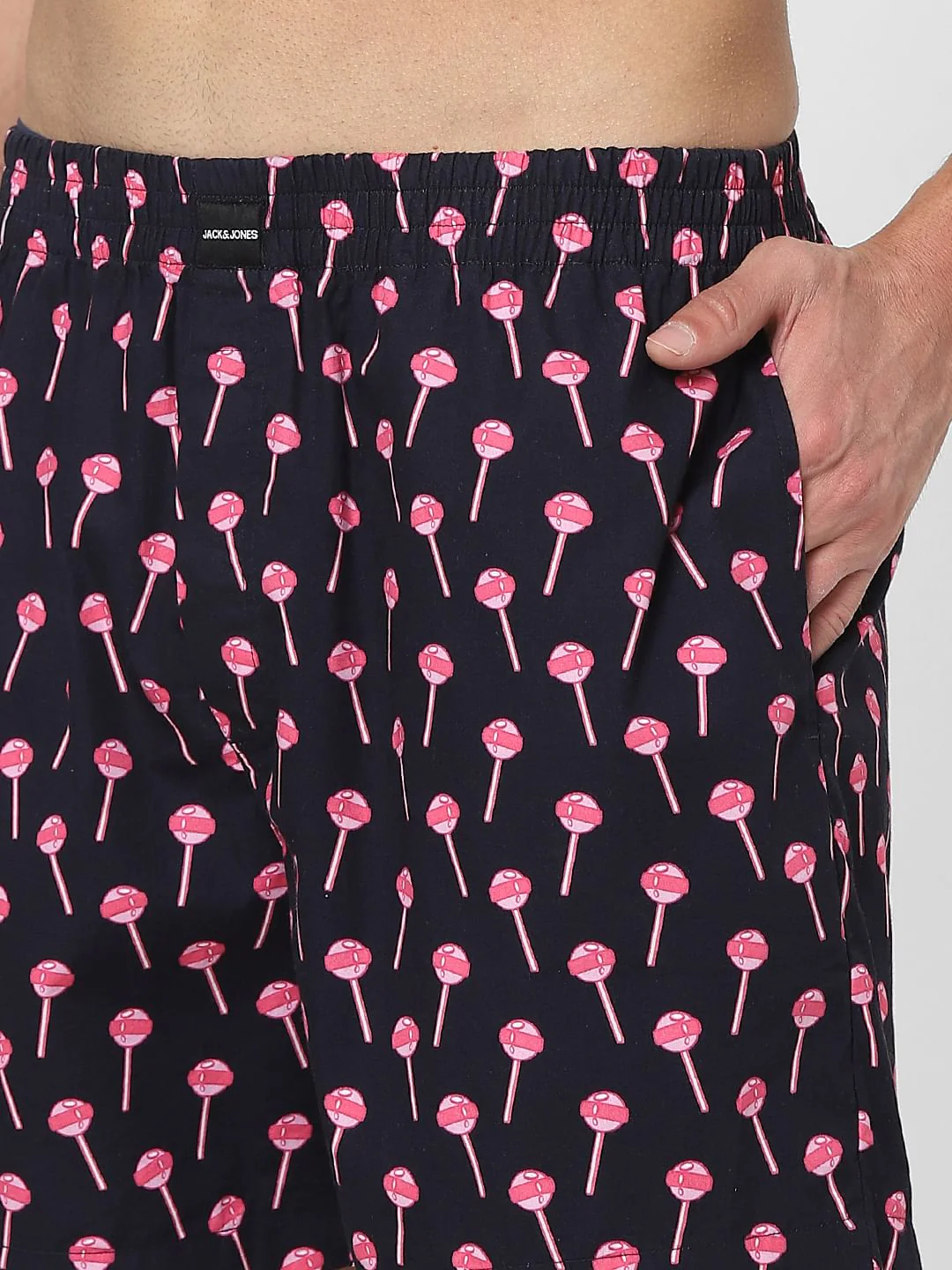 Black Lollypop Print Boxers - Image 4