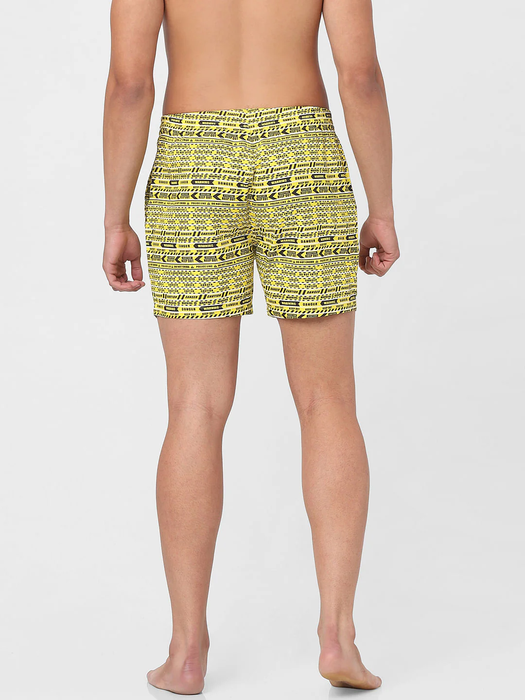 Yellow Printed Boxers - Image 3