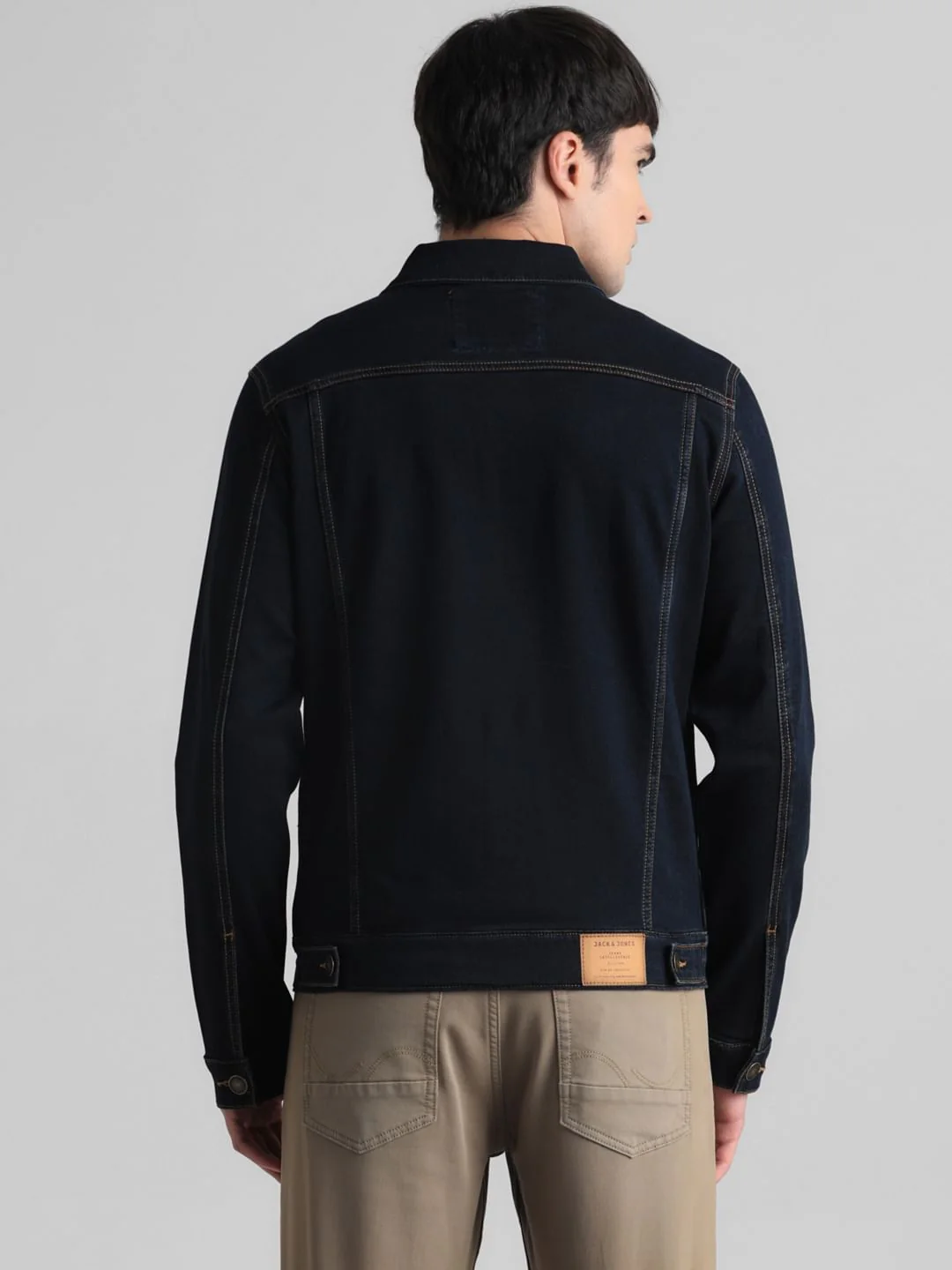 Dark Blue Denim Jacket - Image 4