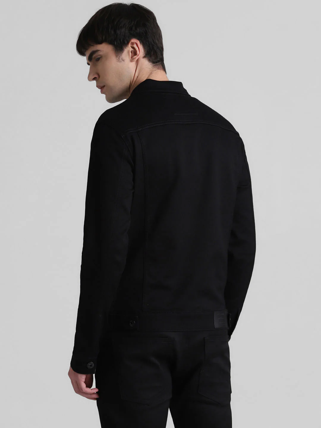 Black Denim Jacket - Image 4
