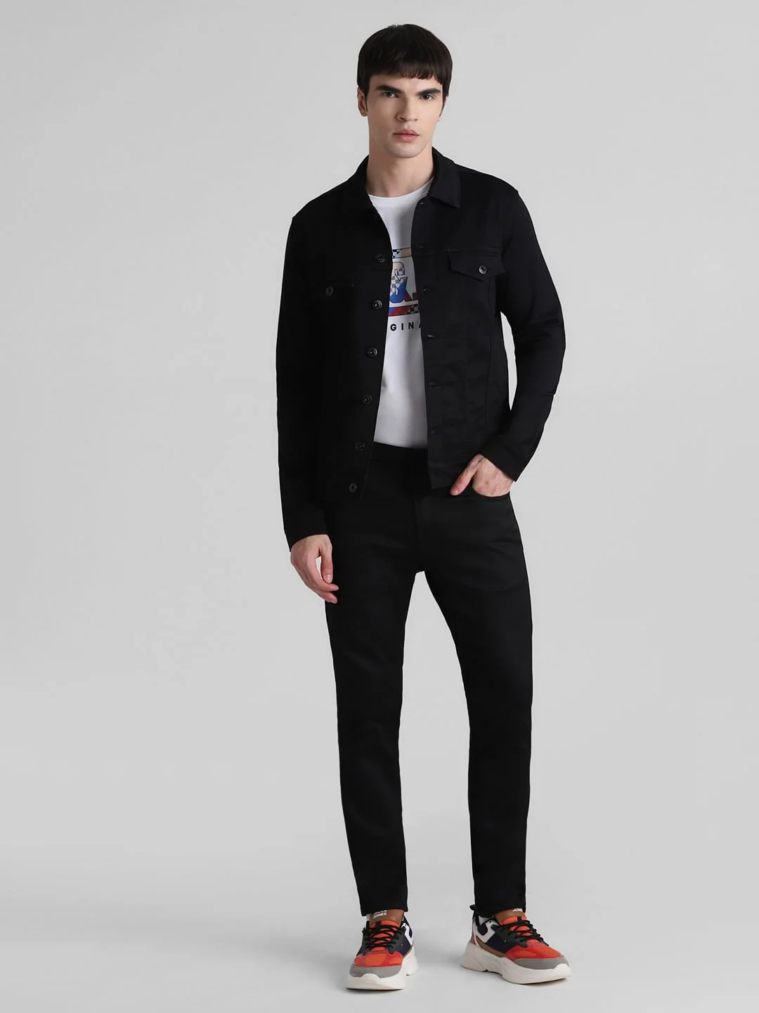 Black Denim Jacket - Image 6