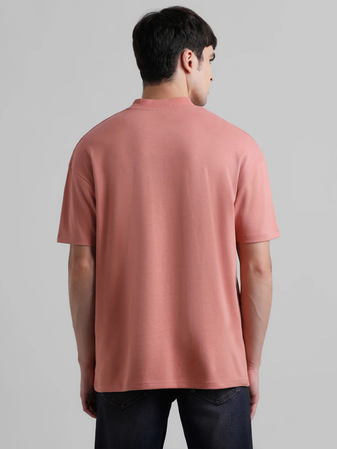 Pink Logo Print Oversized T-shirt - Image 4