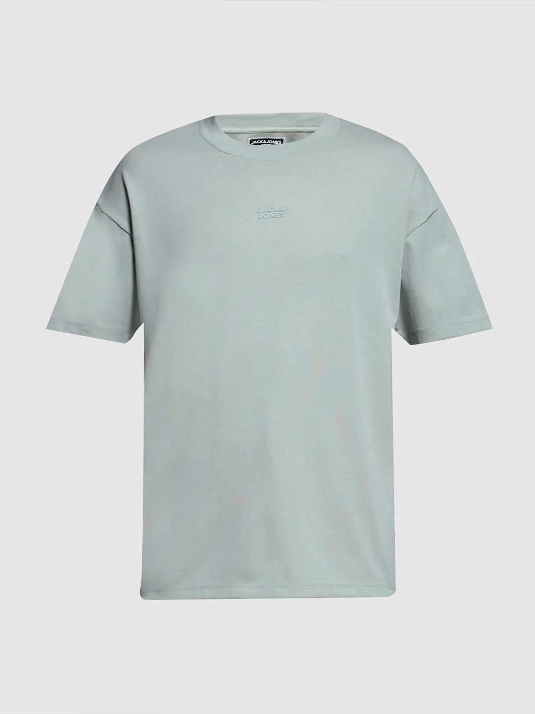 Knitted Crew Neck T-shirt - Green - Image 7