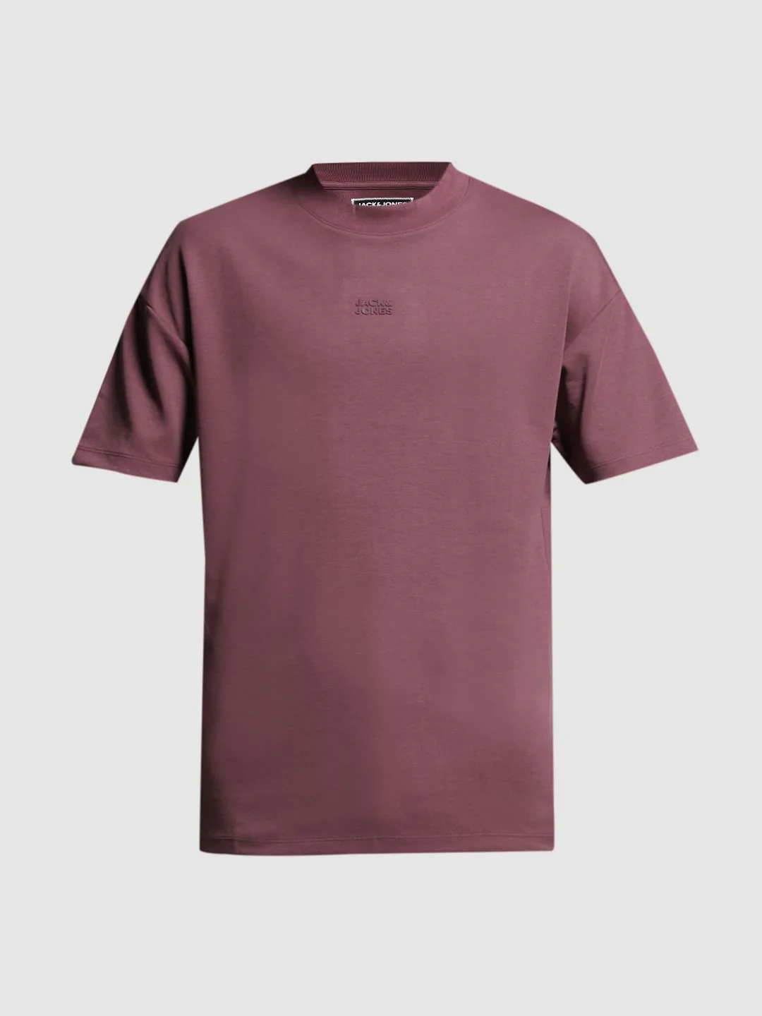 Plum Knitted Oversized T-shirt - Image 7