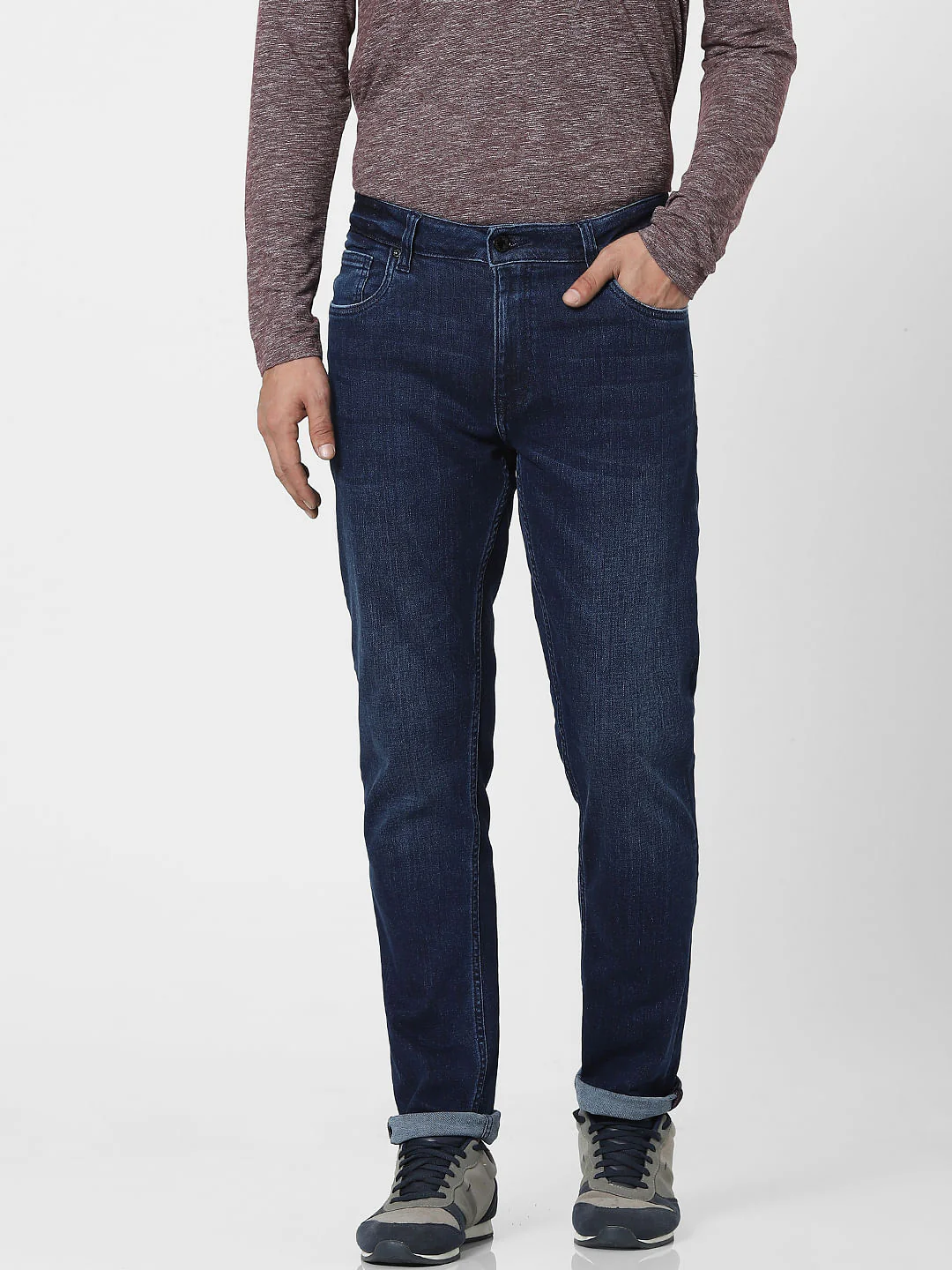 Blue Low Rise Ben Skinny Jeans - Image 2