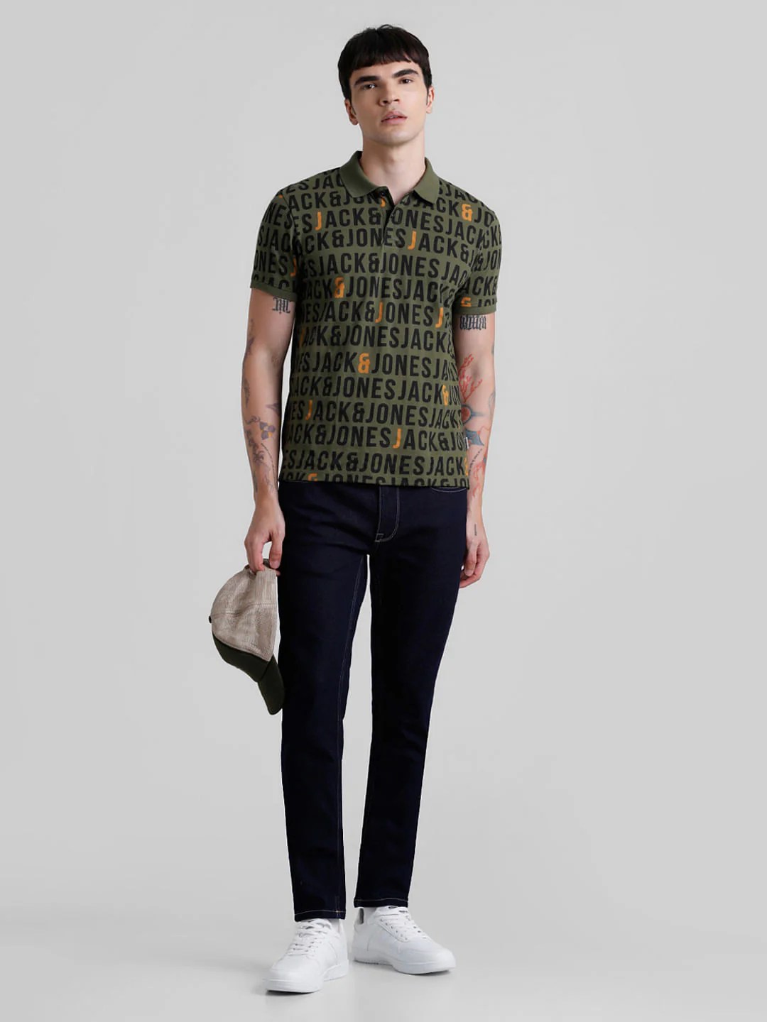 Dark Blue Low Rise Ben Skinny Jeans - Image 5