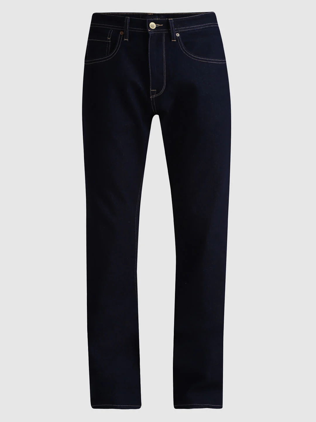 Dark Blue High Rise Bootcut Jeans - Image 6