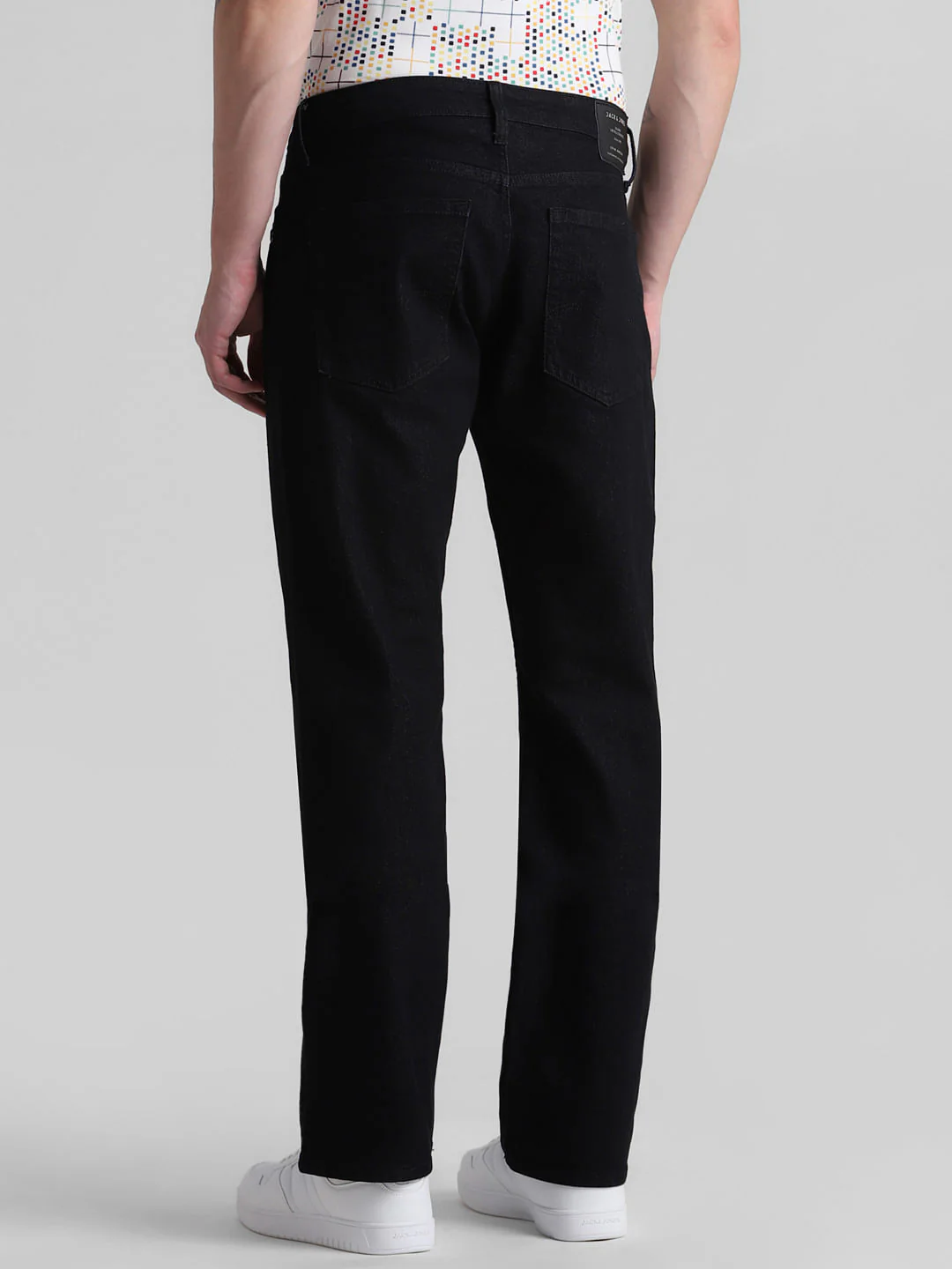 High Rise Bootcut Jeans - Black - Image 3