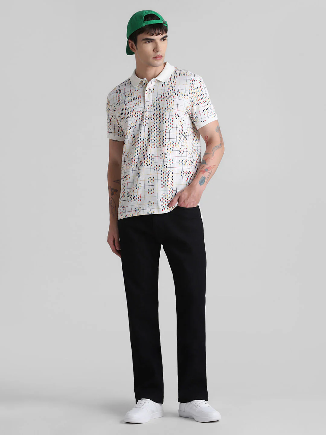 High Rise Bootcut Jeans - Black - Image 5