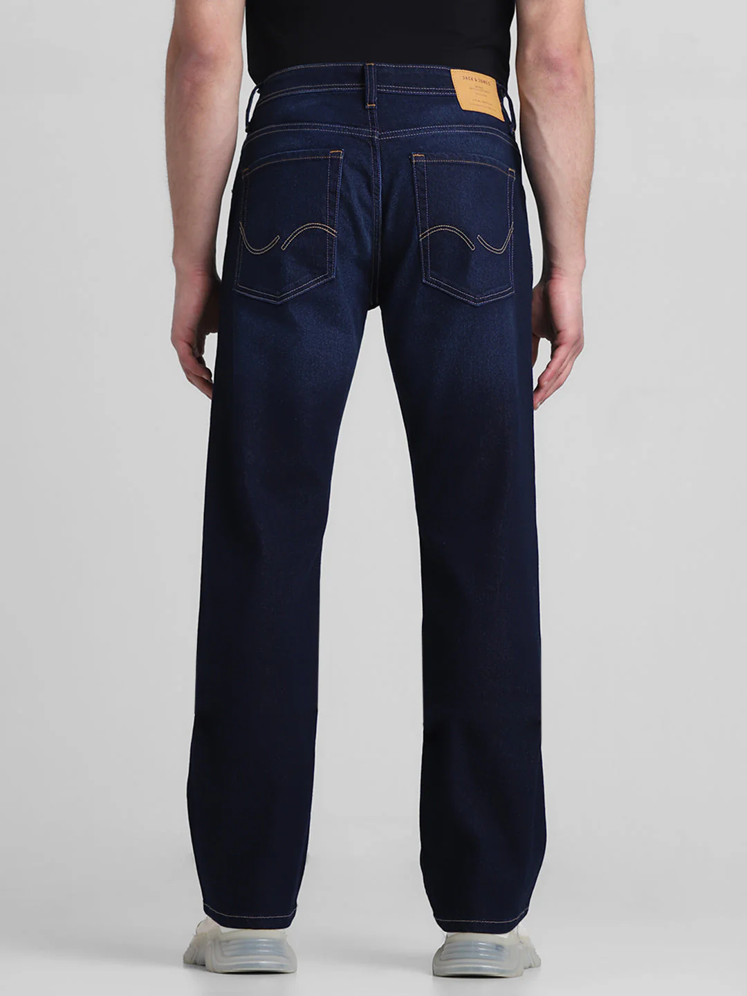 High Rise Bootcut Jeans - Dark Blue - Image 8