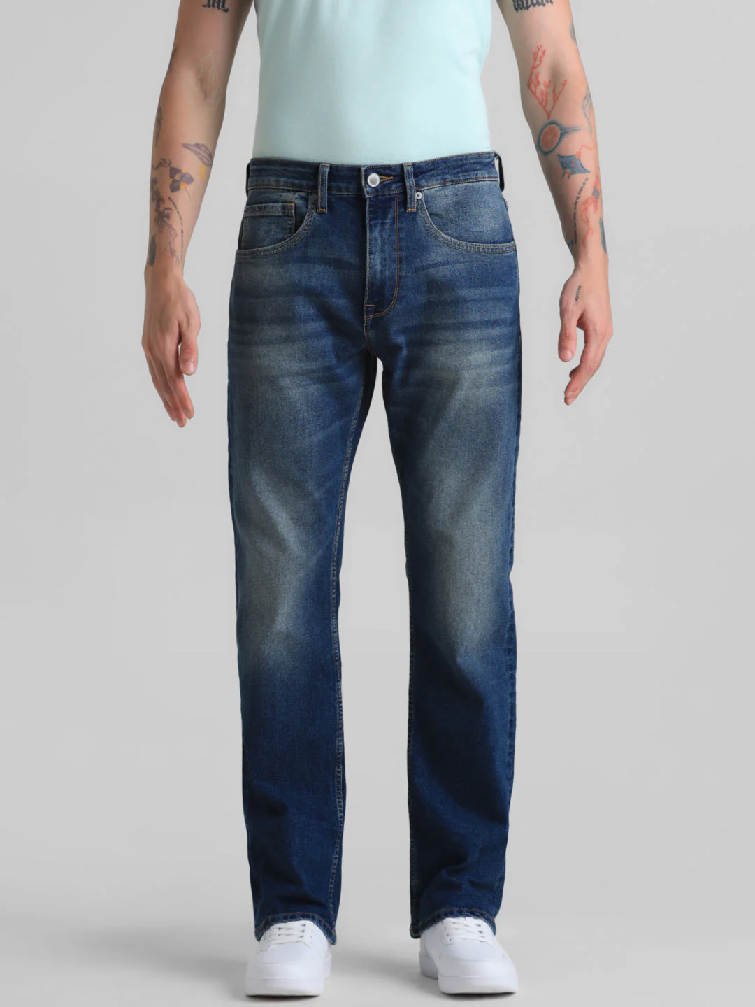 Washed Ray Bootcut Jeans - Image 7